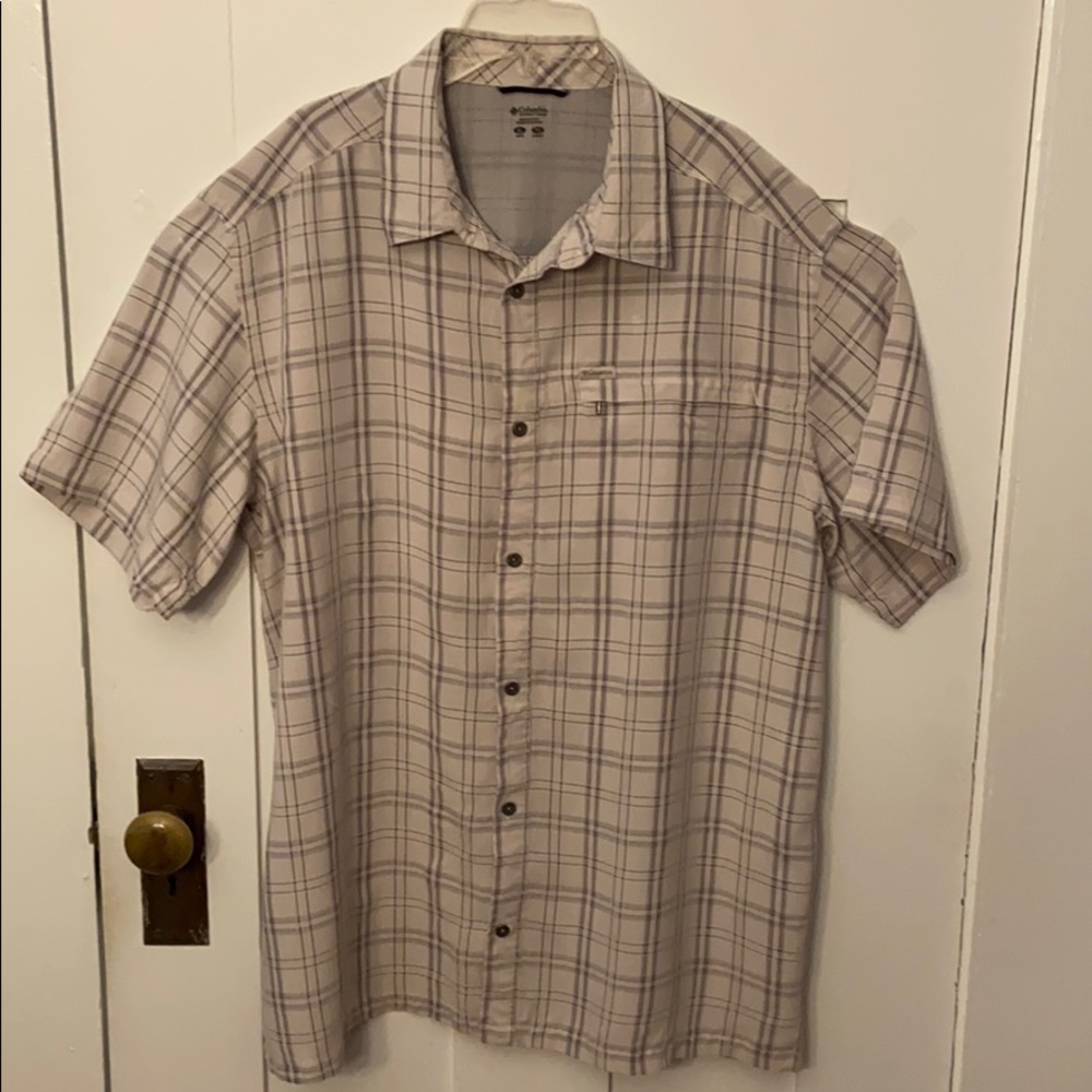 Columbia Omni-Shield men’s button down shirt